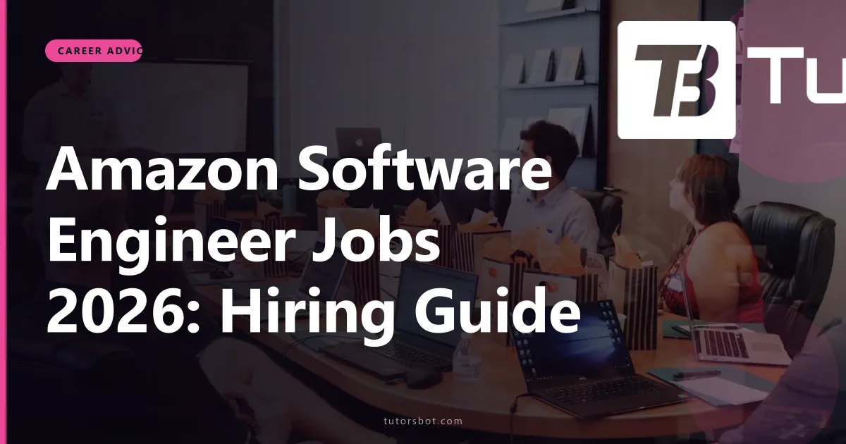 Amazon Software Engineer Jobs 2026: Hiring Guide