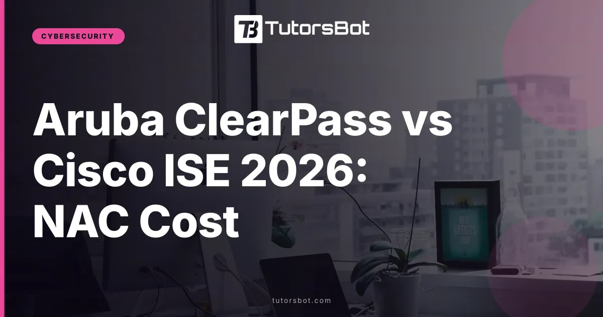 Aruba ClearPass vs Cisco ISE 2026: NAC Cost