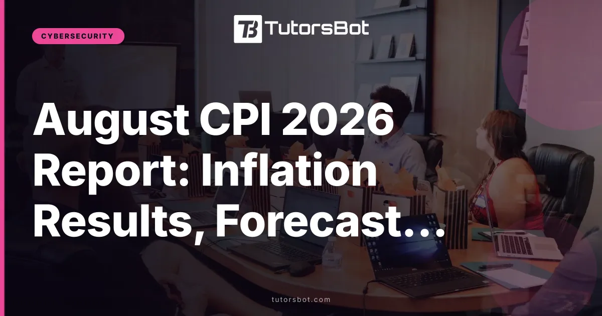 August CPI 2026 Report: Inflation Results, Forecasts, Fed Hike Odds