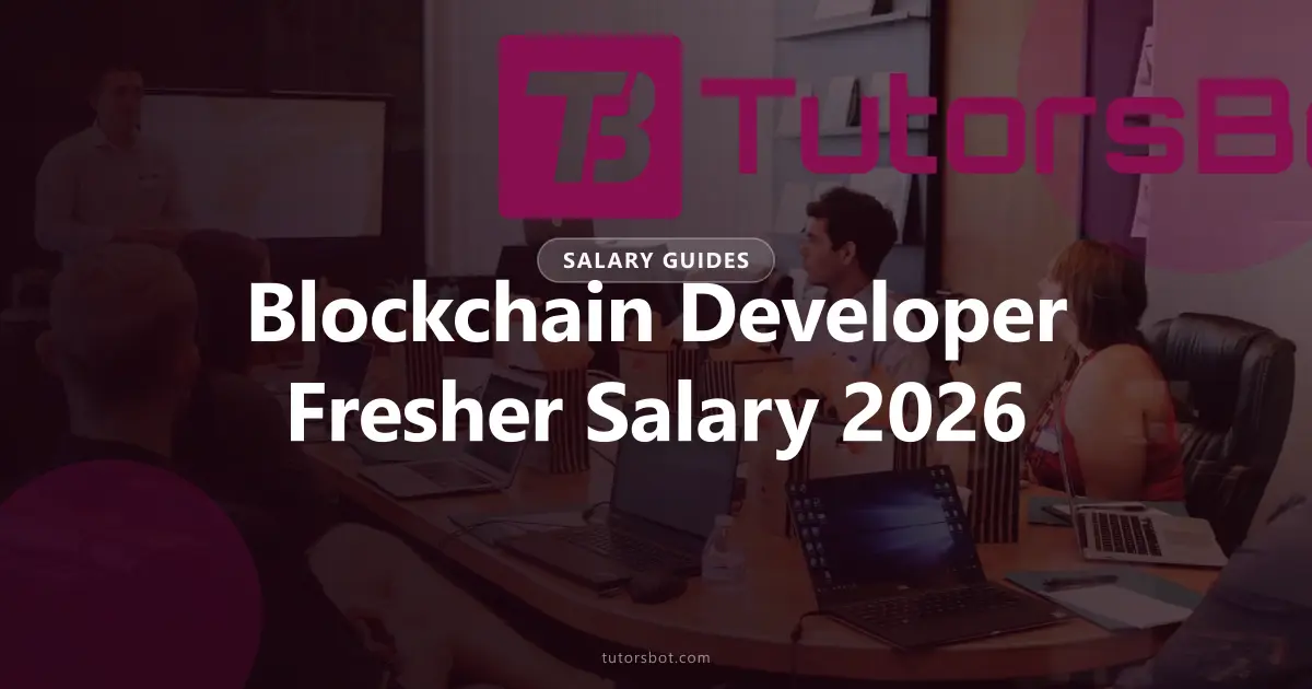 Blockchain Developer Fresher Salary 2026: Web3 Pay