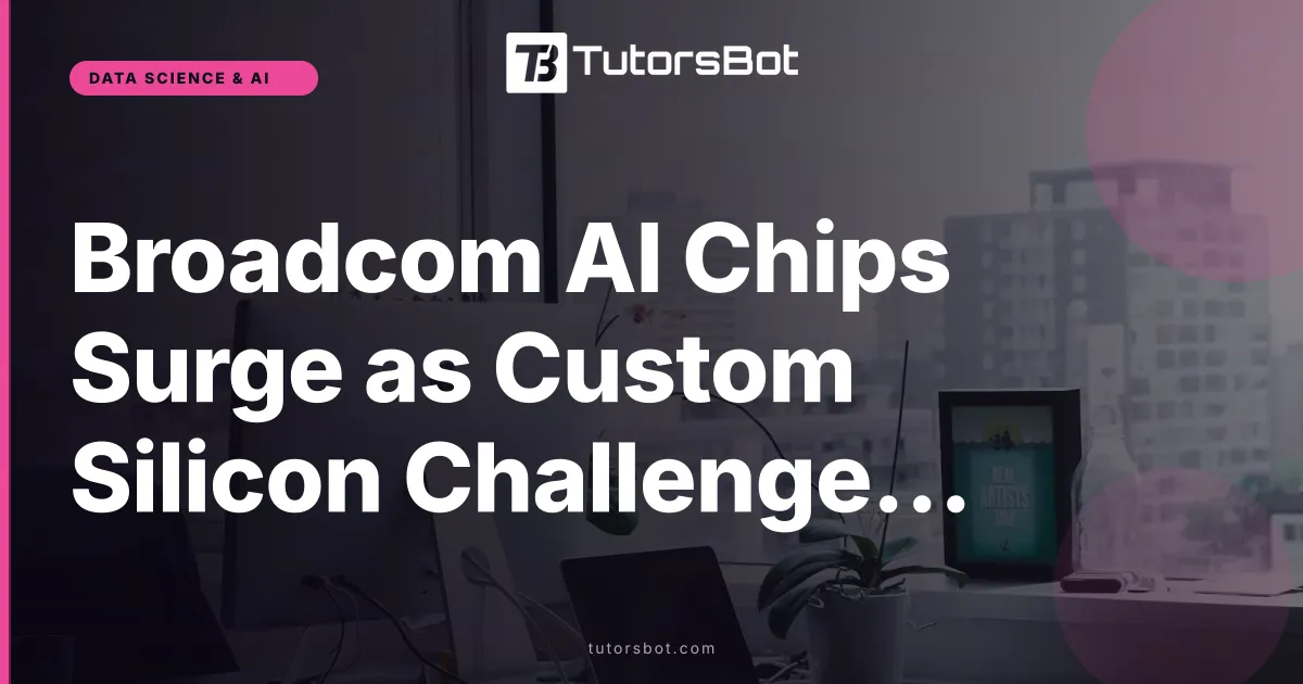 Broadcom AI Chips Surge as Custom Silicon Challenges NVIDIA