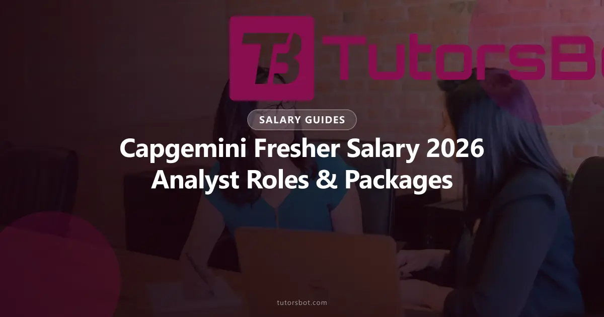 Capgemini Fresher Salary 2026: Analyst & Senior Analyst
