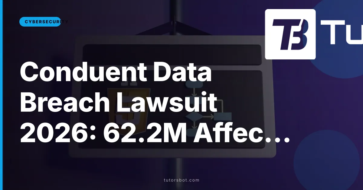 Conduent Data Breach Lawsuit 2026: 62.2M Affected, What to Do Now