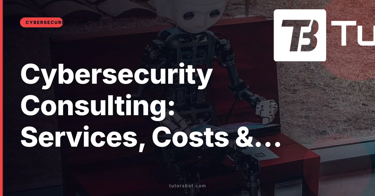 Cybersecurity Consulting: Services, Costs & How to Choose a Firm