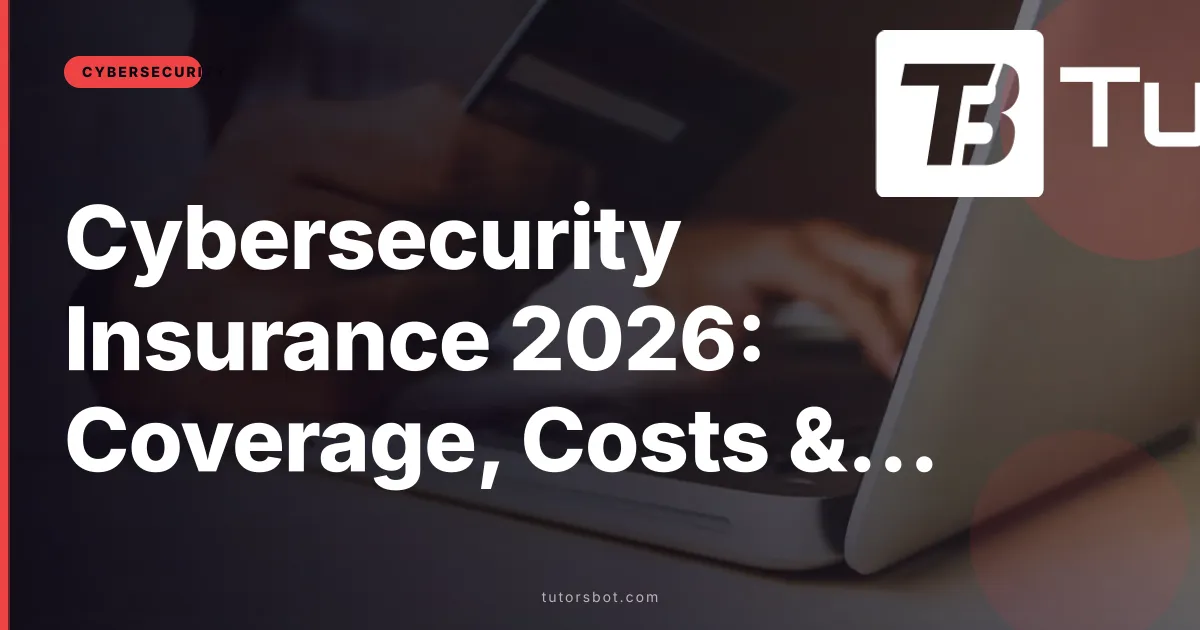 Cybersecurity Insurance 2026: Coverage, Costs & Top Providers