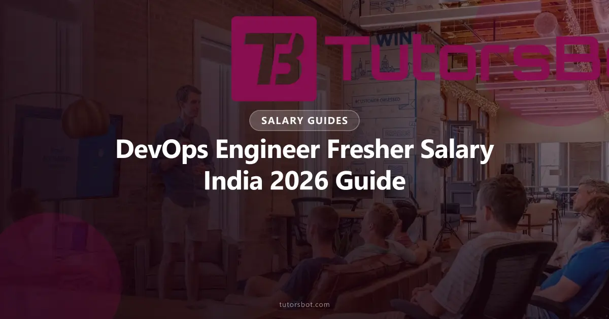DevOps Engineer Fresher Salary India 2026: Pay Guide