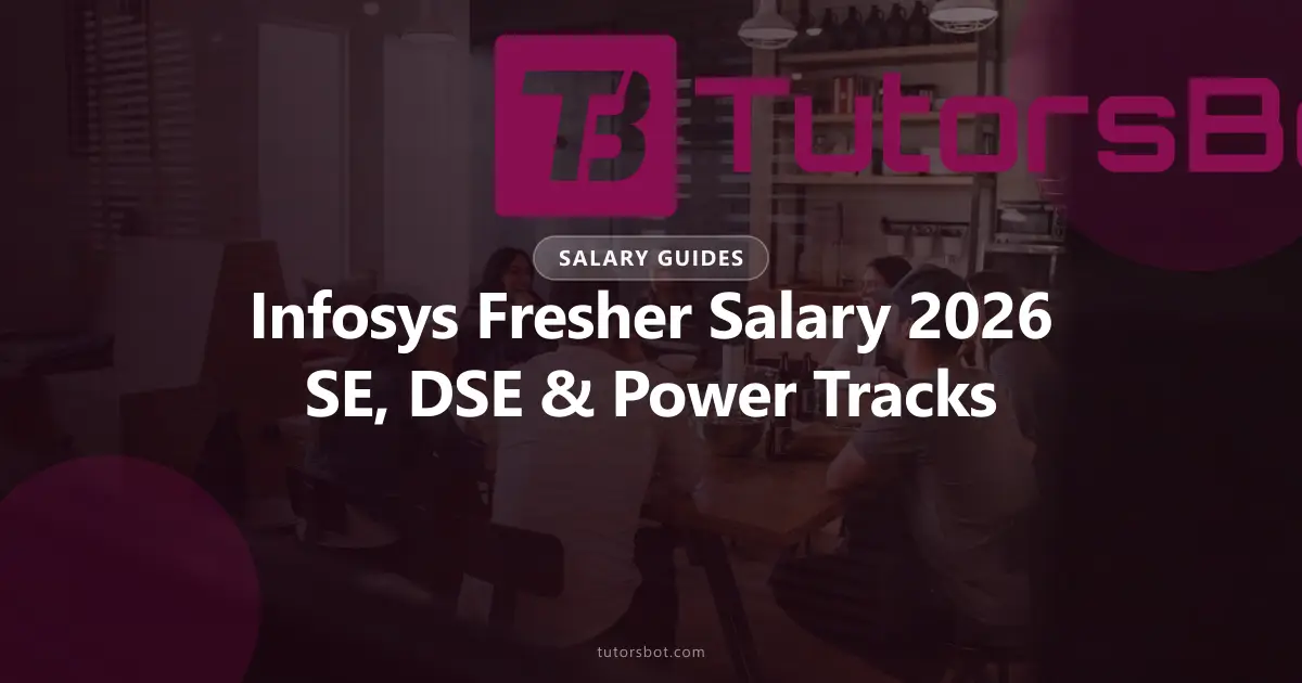 Infosys Fresher Salary 2026: SE, DSE & Power Programmer