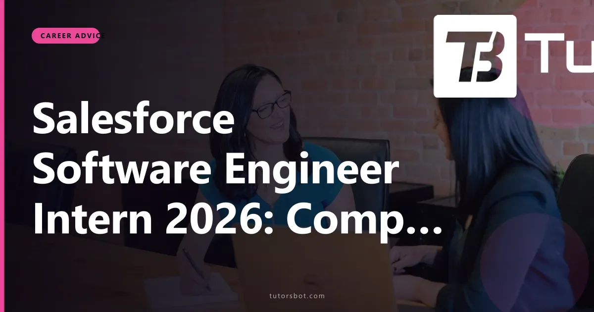 Salesforce Software Engineer Intern 2026: Complete Guide