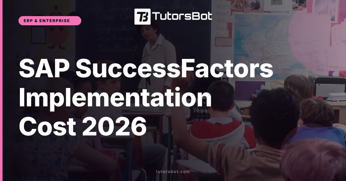 SAP SuccessFactors Implementation Cost 2026