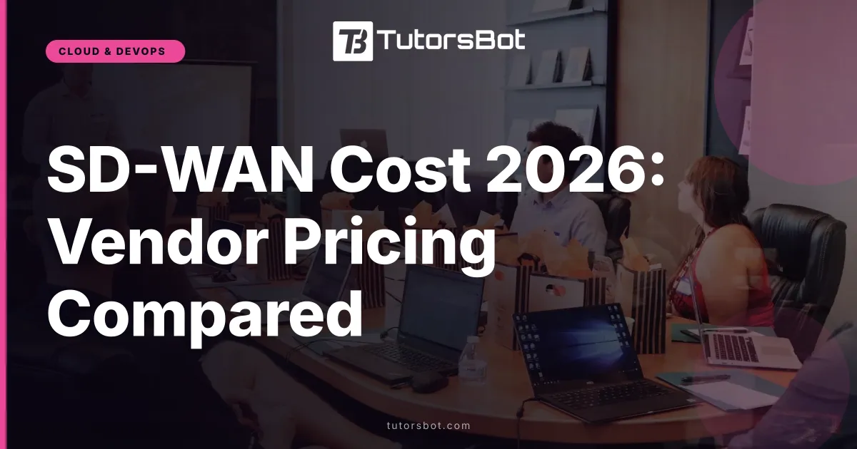 SD-WAN Cost 2026: Vendor Pricing Compared