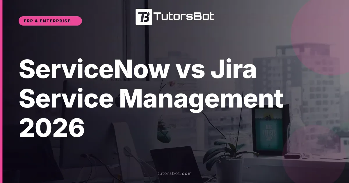ServiceNow vs Jira Service Management 2026