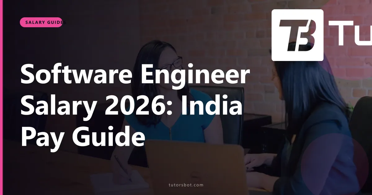 Software Engineer Salary 2026: India Pay Guide