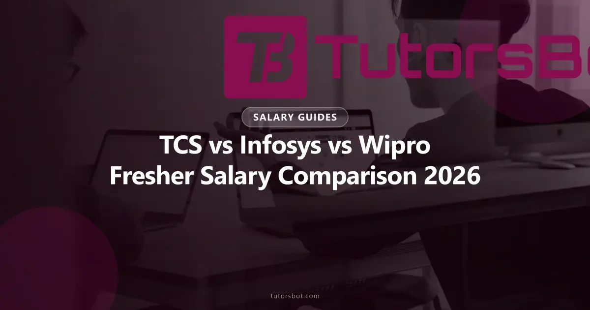 TCS vs Infosys vs Wipro Fresher Salary 2026 Compared