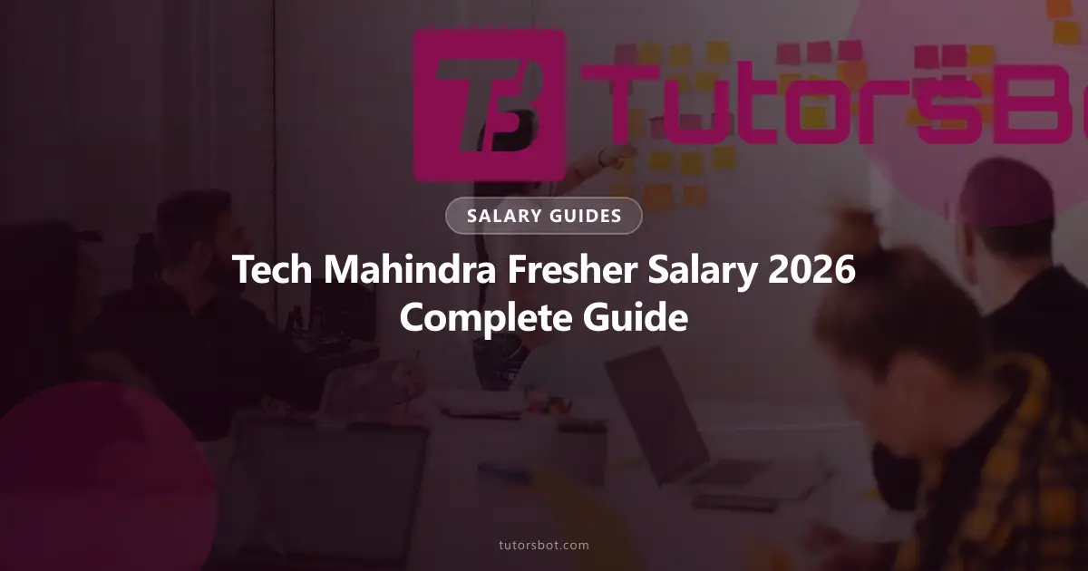 Tech Mahindra Fresher Salary 2026: Engineer Packages