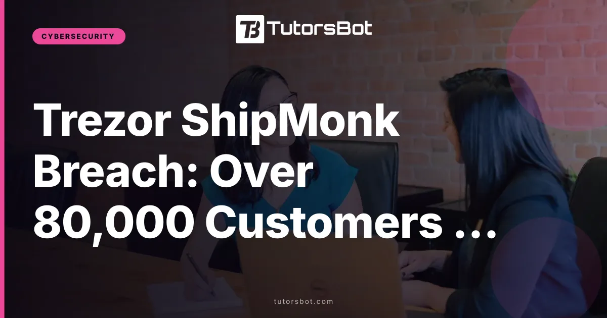 Trezor ShipMonk Breach: Over 80,000 Customers Now Affected
