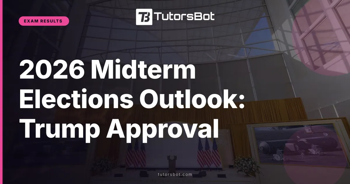 2026 Midterm Elections Outlook: Trump Approval