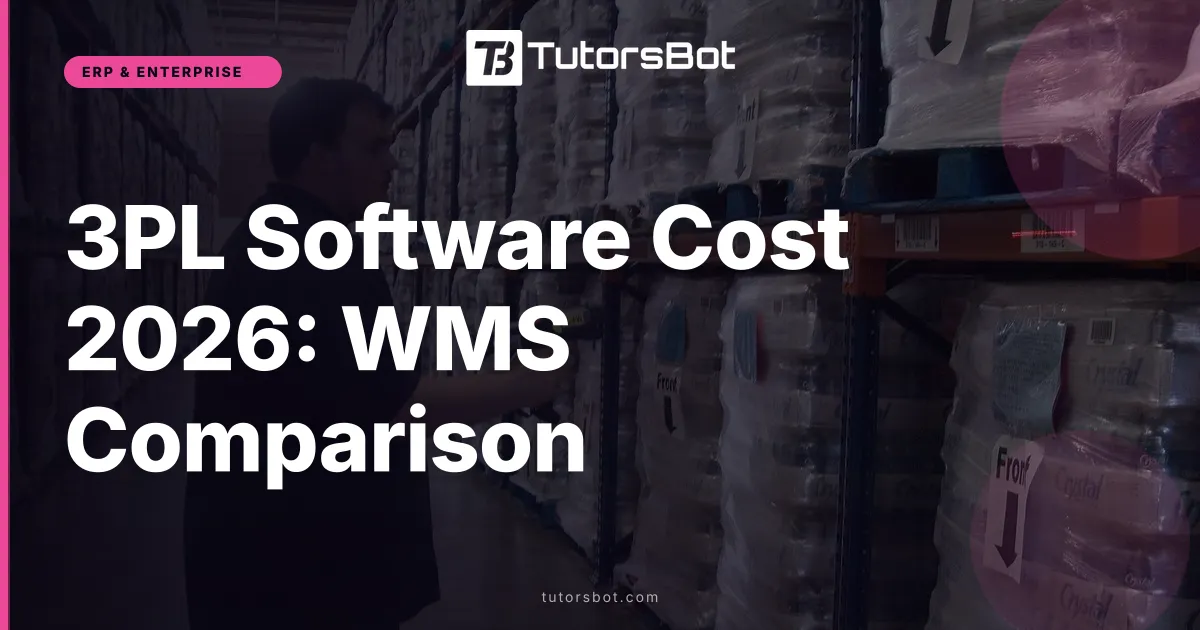 3PL Software Cost 2026: WMS Comparison