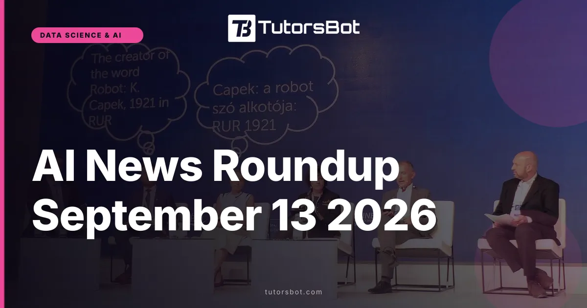 AI News Roundup September 13 2026