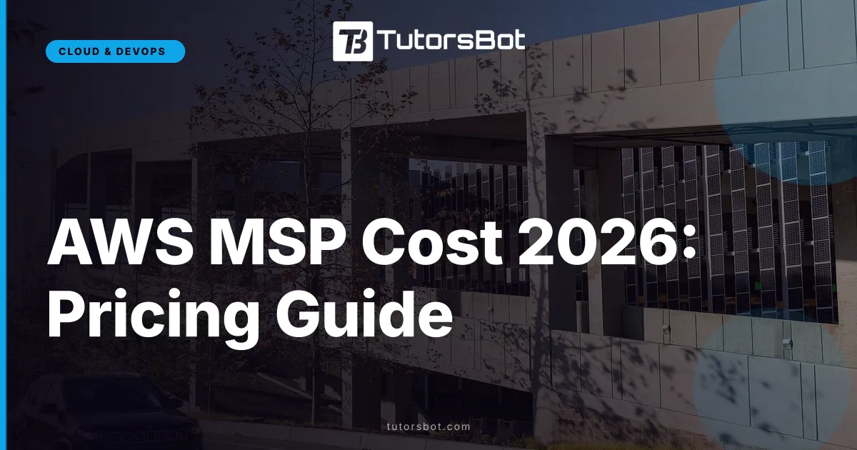 AWS MSP Cost 2026: Pricing Guide