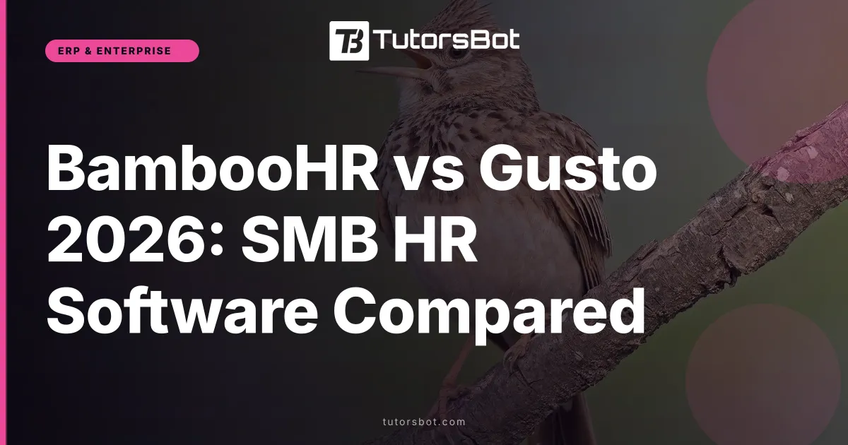 BambooHR vs Gusto 2026: SMB HR Software Compared
