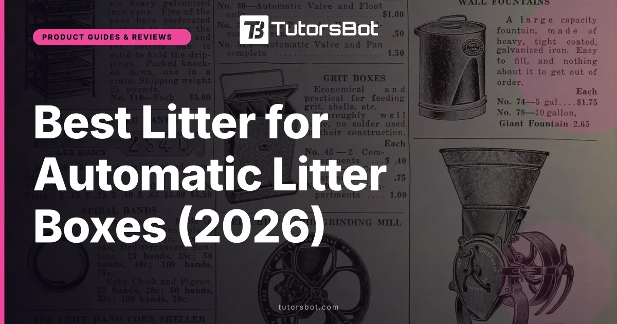 Best Litter for Automatic Litter Boxes (2026)