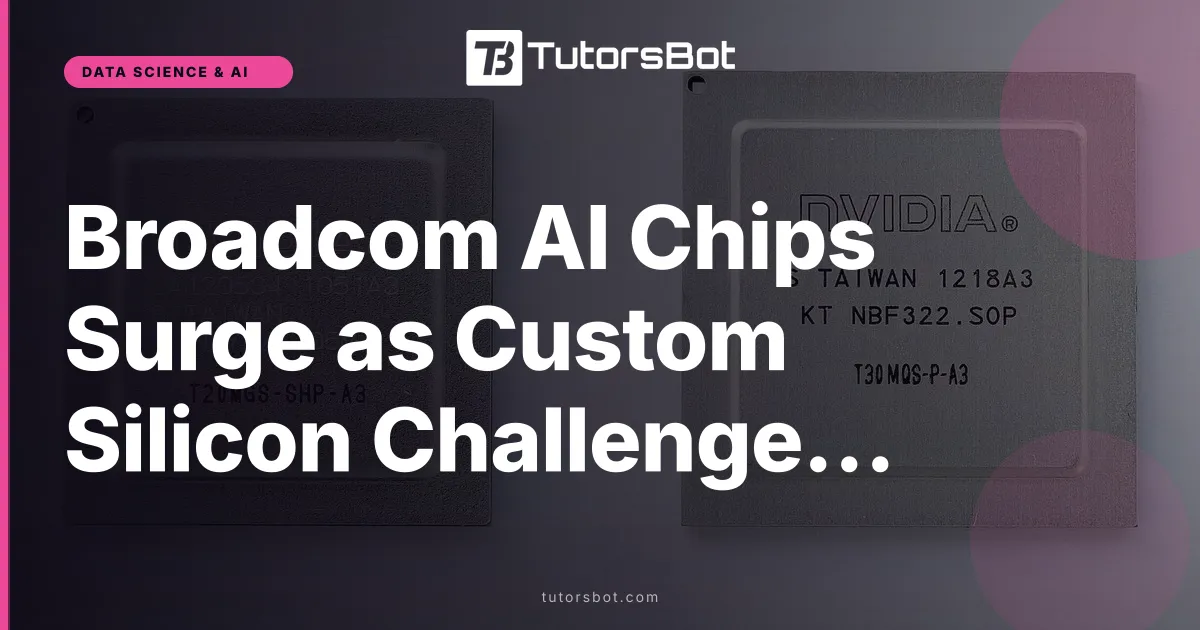 Broadcom AI Chips Surge as Custom Silicon Challenges NVIDIA