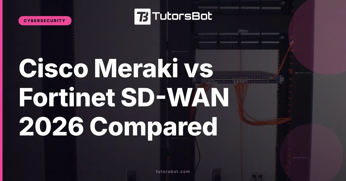 Cisco Meraki vs Fortinet SD-WAN 2026 Compared