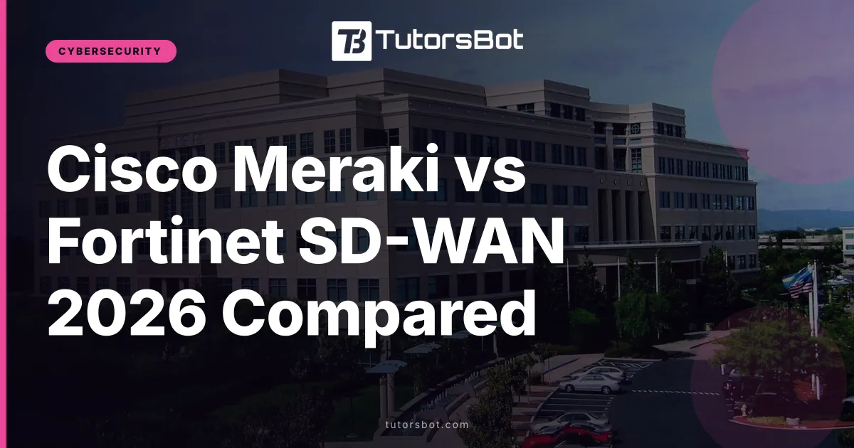 Cisco Meraki vs Fortinet SD-WAN 2026 Compared