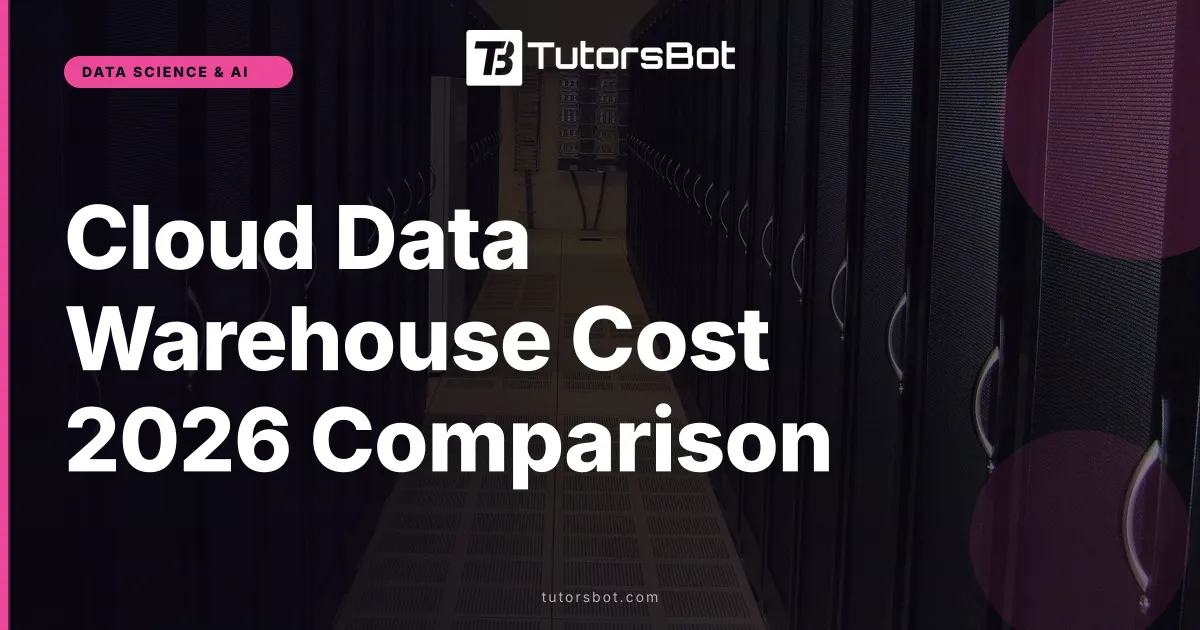 Cloud Data Warehouse Cost 2026 Comparison