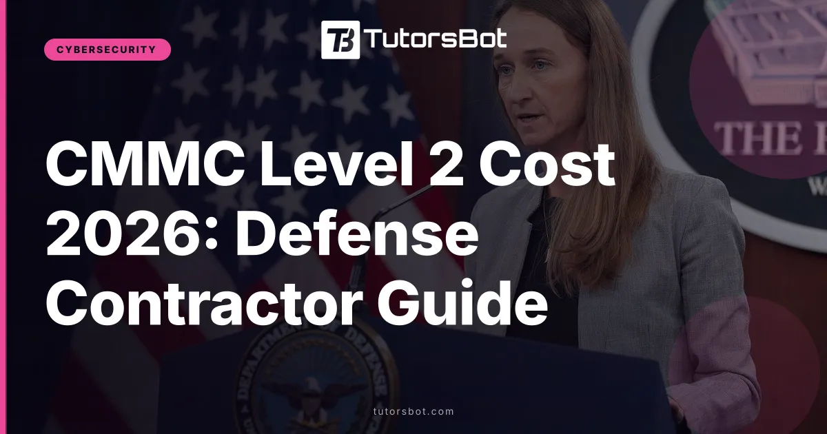CMMC Level 2 Cost 2026: Defense Contractor Guide