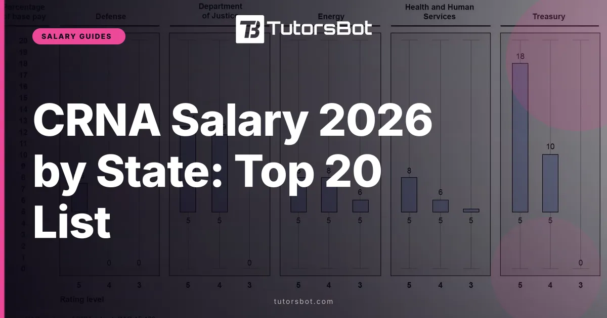 CRNA Salary 2026 by State: Top 20 List