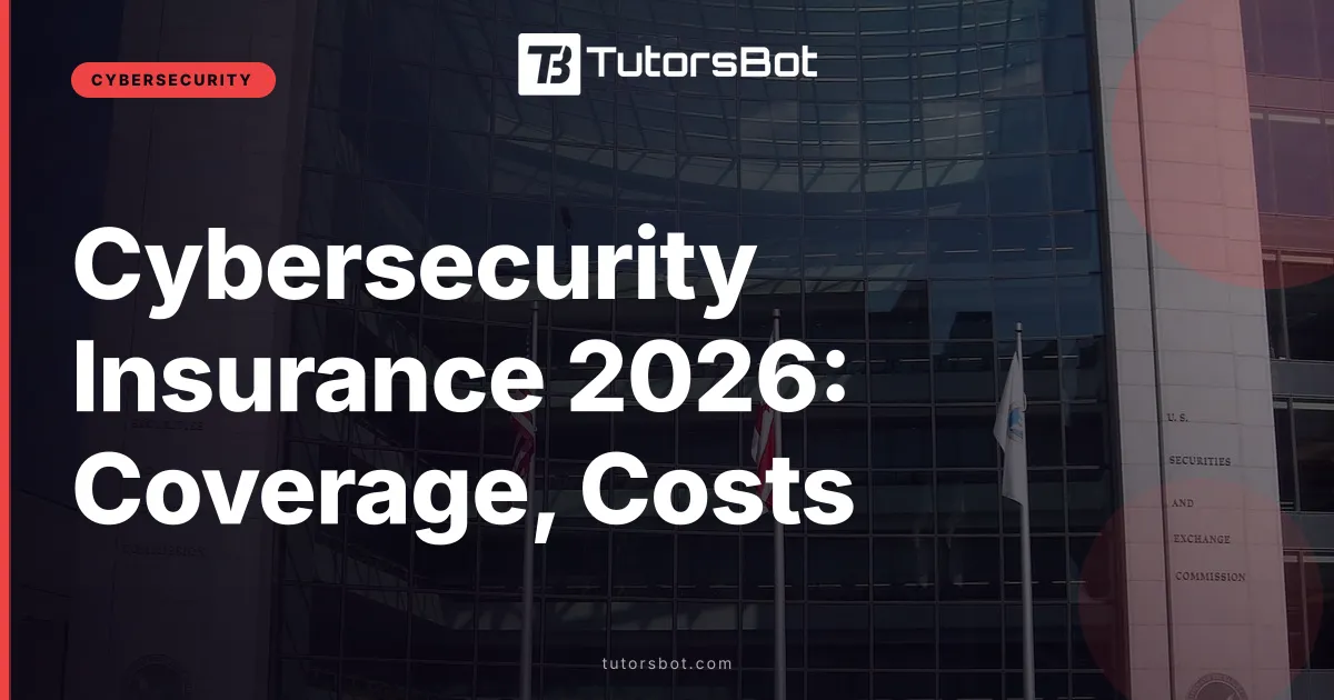 Cybersecurity Insurance 2026: Coverage, Costs