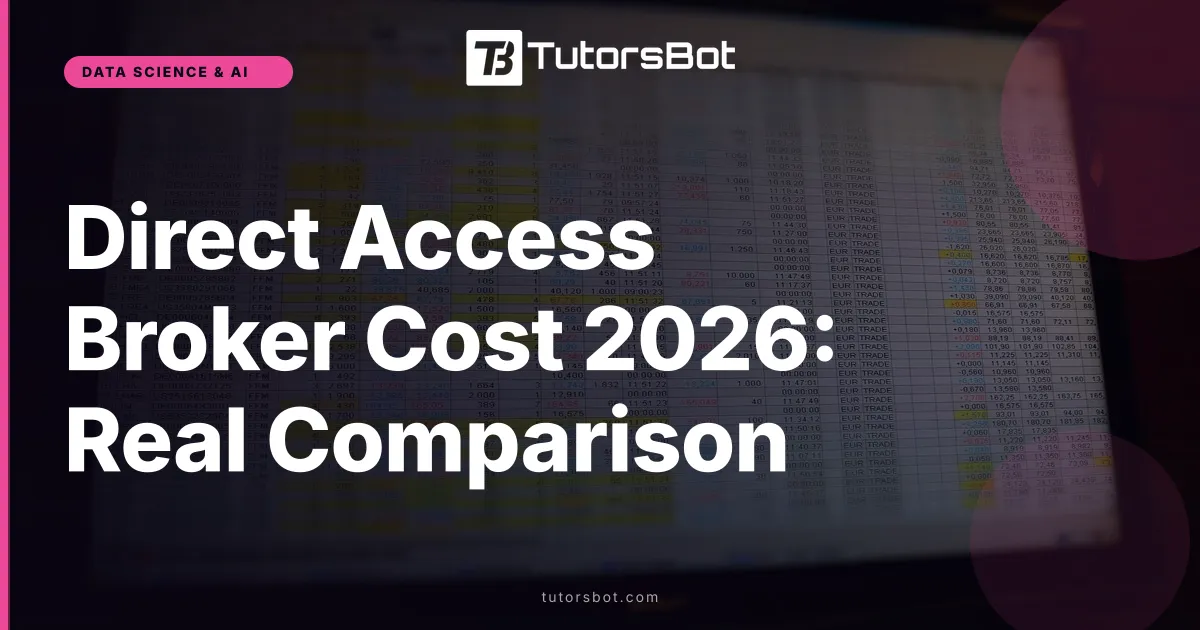 Direct Access Broker Cost 2026: Real Comparison