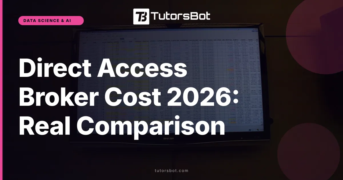Direct Access Broker Cost 2026: Real Comparison
