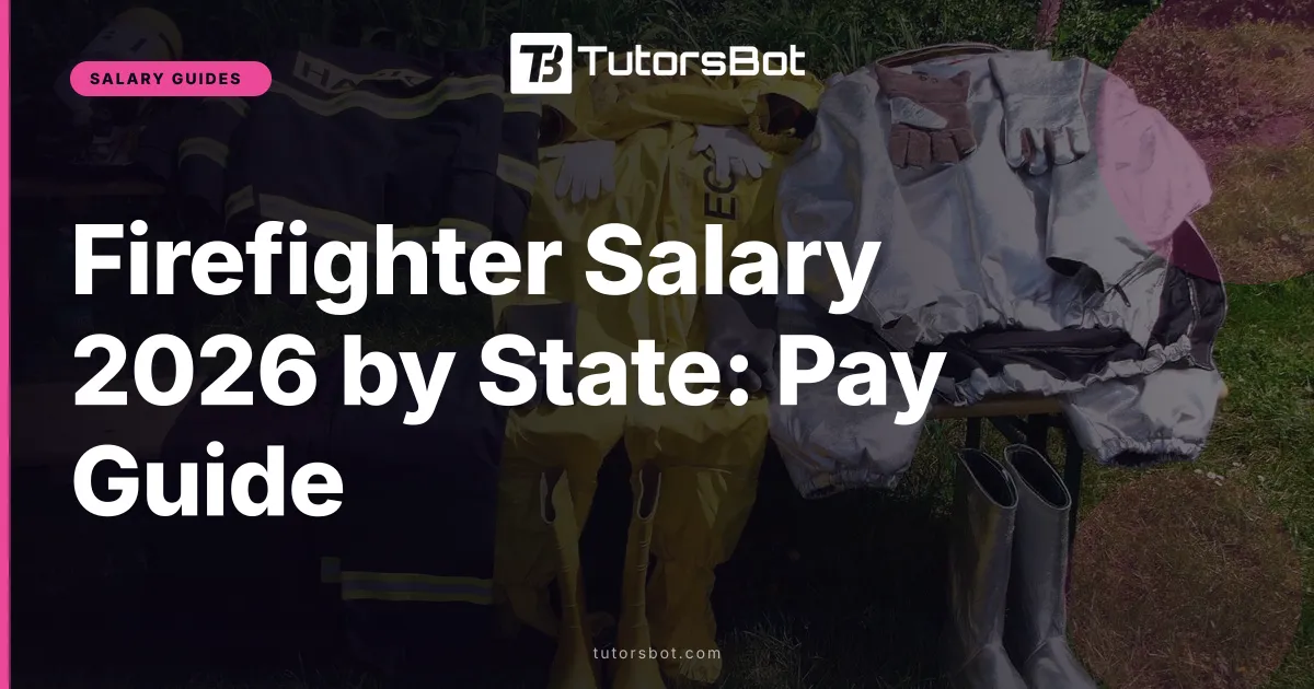 Firefighter Salary 2026 by State: Pay Guide