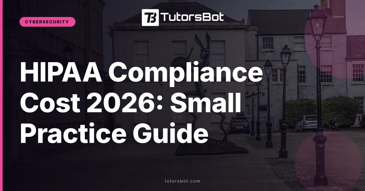 HIPAA Compliance Cost 2026: Small Practice Guide