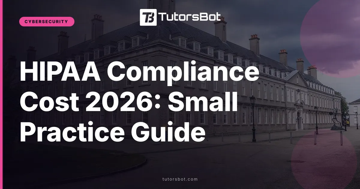 HIPAA Compliance Cost 2026: Small Practice Guide
