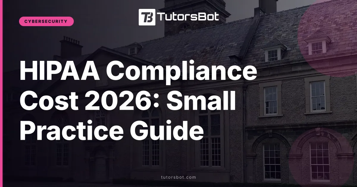 HIPAA Compliance Cost 2026: Small Practice Guide