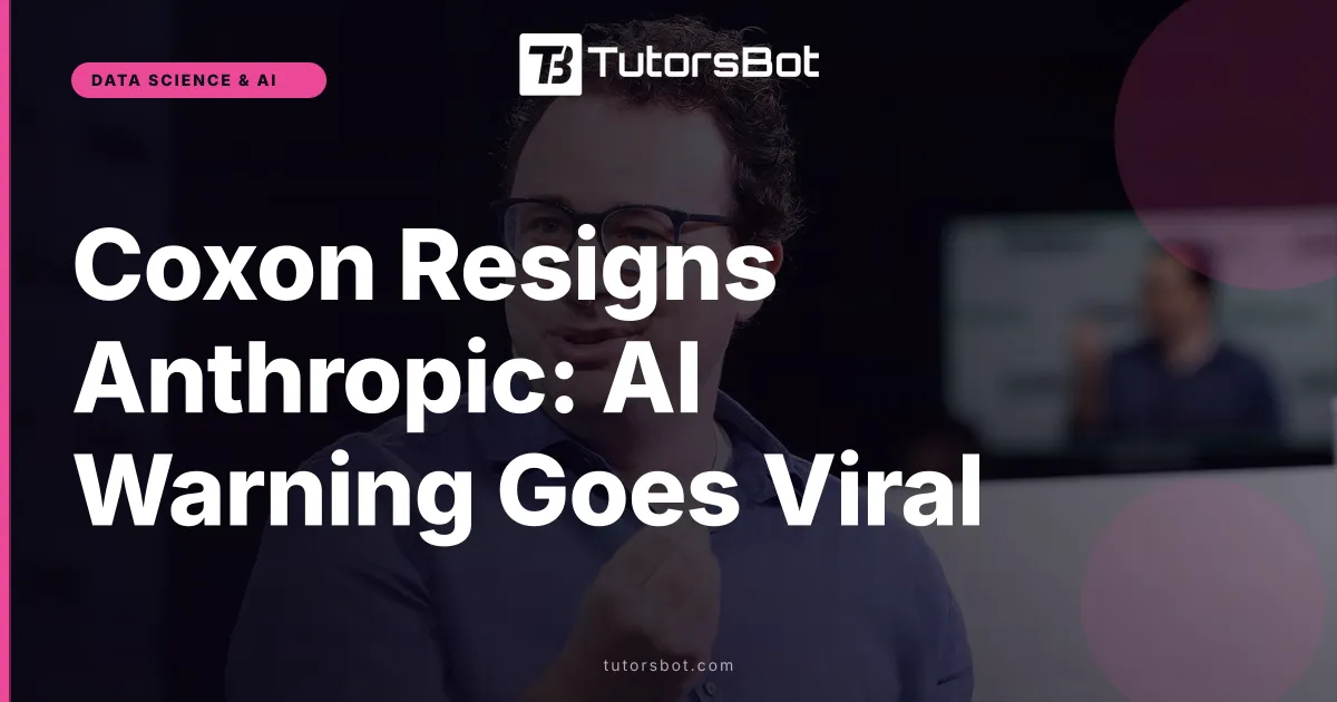 Coxon Resigns Anthropic: AI Warning Goes Viral