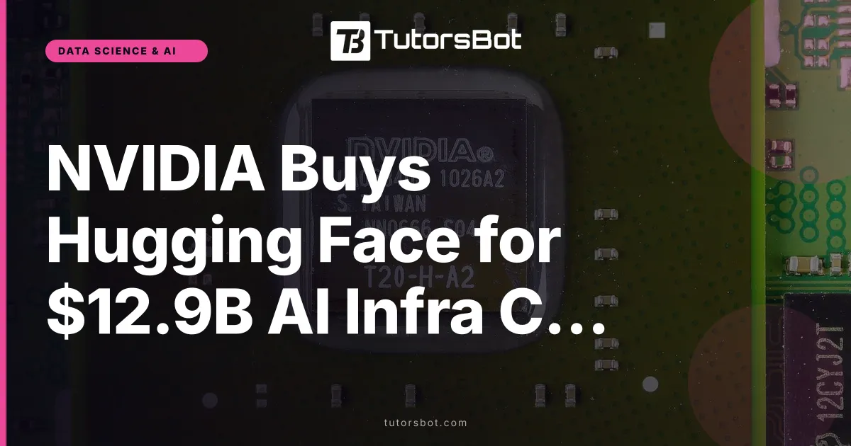 NVIDIA Buys Hugging Face for $12.9B AI Infra Consolidation