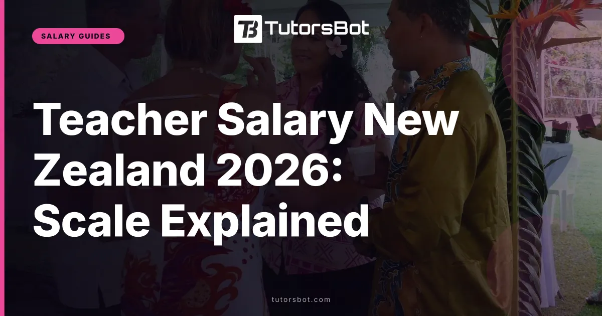 Teacher Salary New Zealand 2026: Scale Explained