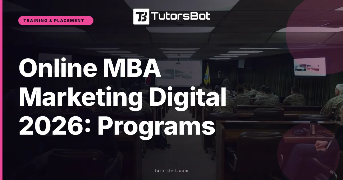 Online MBA Marketing Digital 2026: Programs
