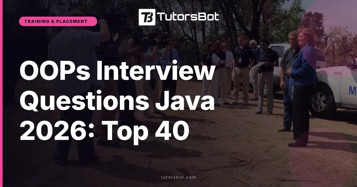 OOPs Interview Questions Java 2026: Top 40