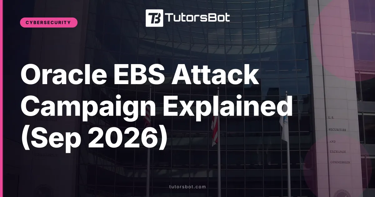 Oracle EBS Attack Campaign Explained (Sep 2026)