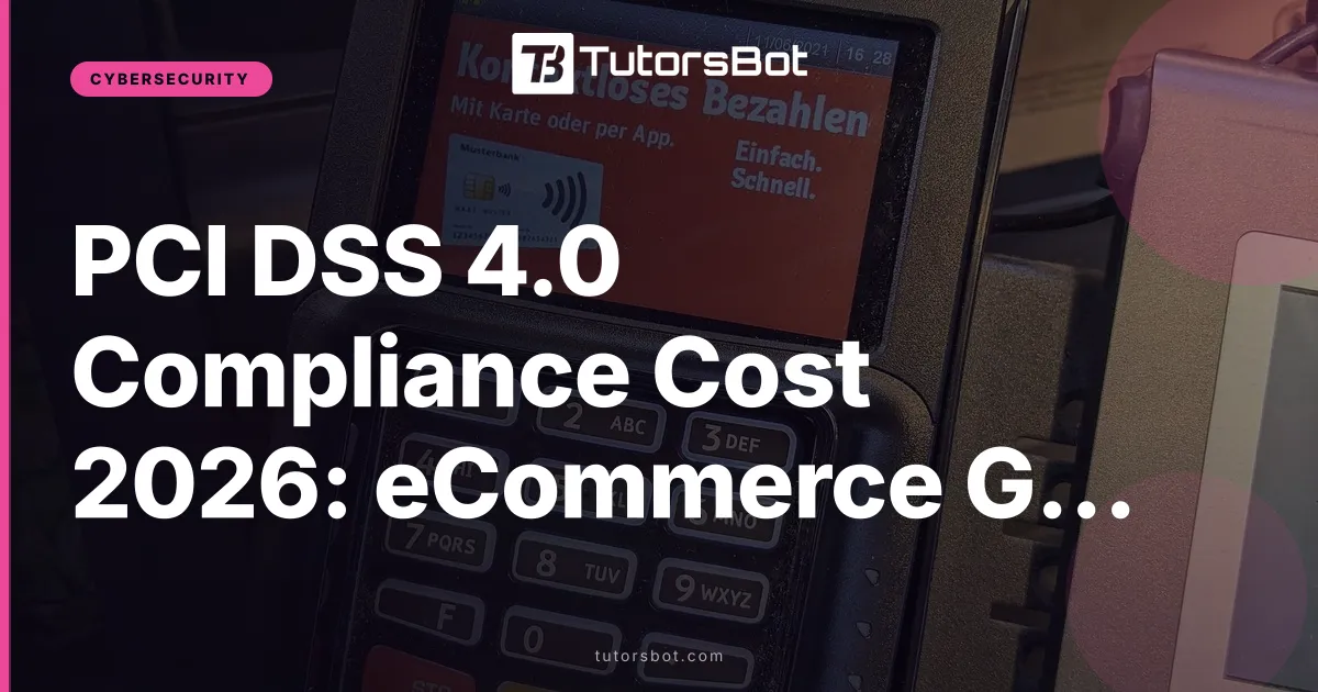 PCI DSS 4.0 Compliance Cost 2026: eCommerce Guide