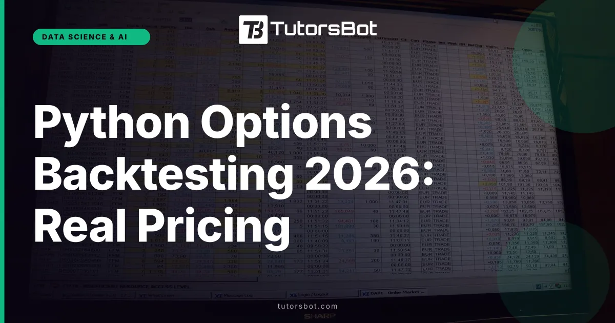 Python Options Backtesting 2026: Real Pricing