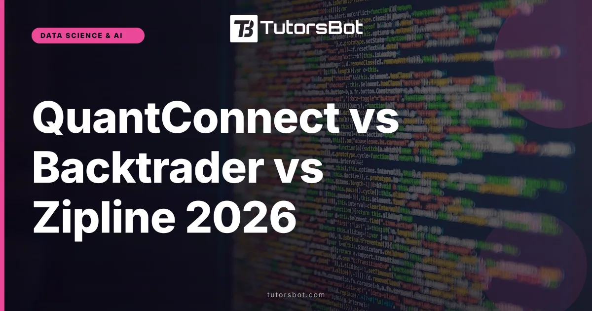 QuantConnect vs Backtrader vs Zipline 2026
