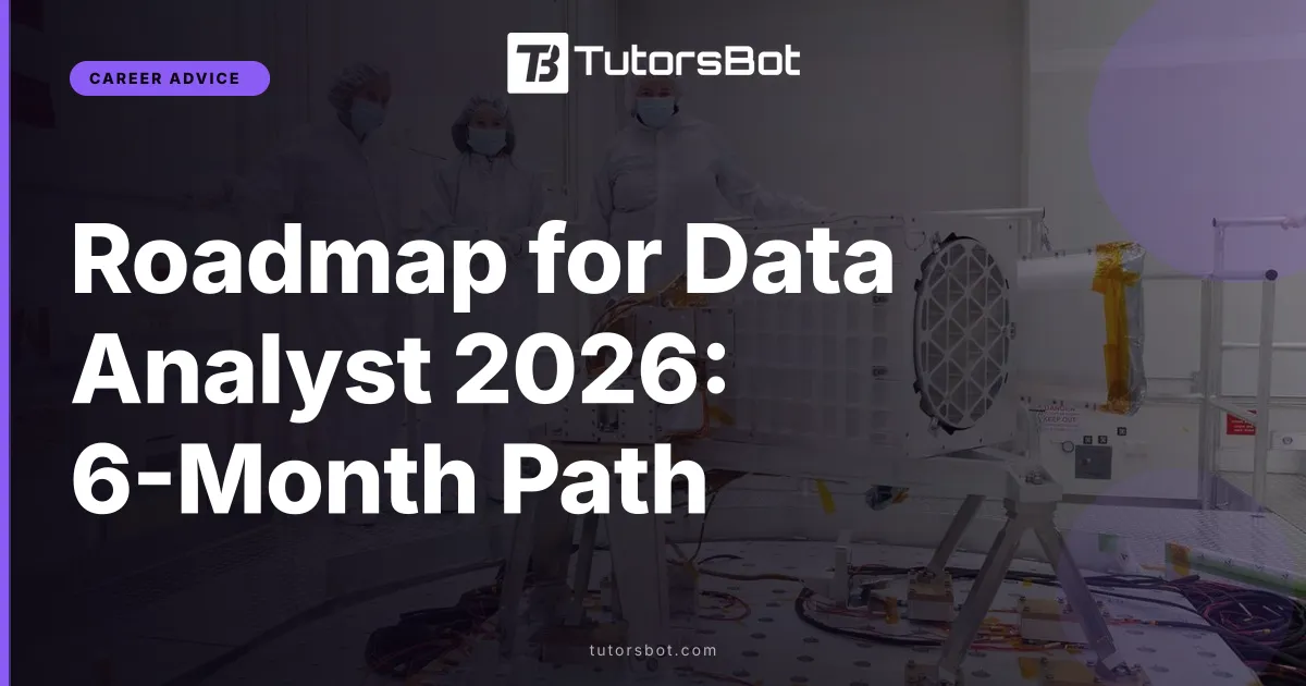 Roadmap for Data Analyst 2026: 6-Month Path