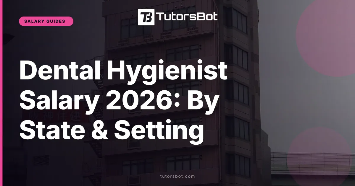 Dental Hygienist Salary 2026: By State & Setting