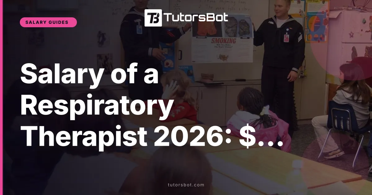 Salary of a Respiratory Therapist 2026: $70K to $95K National Range